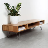The Marston Lounge Console Hairpin Stand - waseeh.com